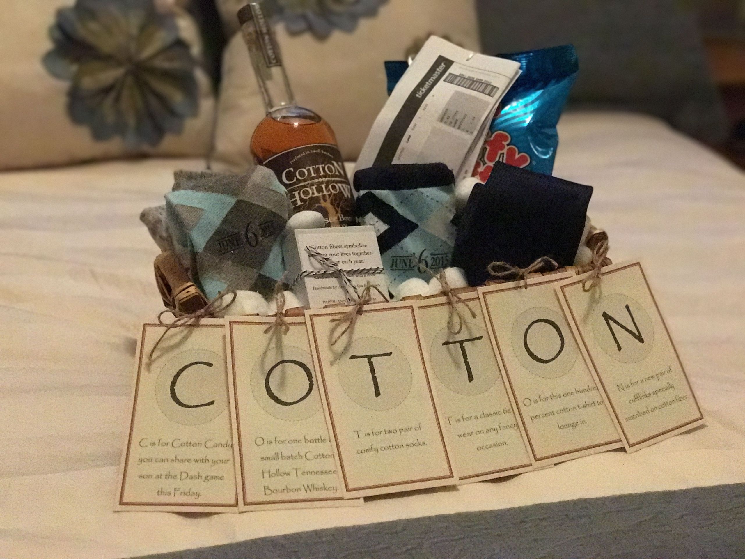 Cotton Anniversary Gift Ideas for Him Luxury the &quot;cotton&quot; Anniversary Gift for Him