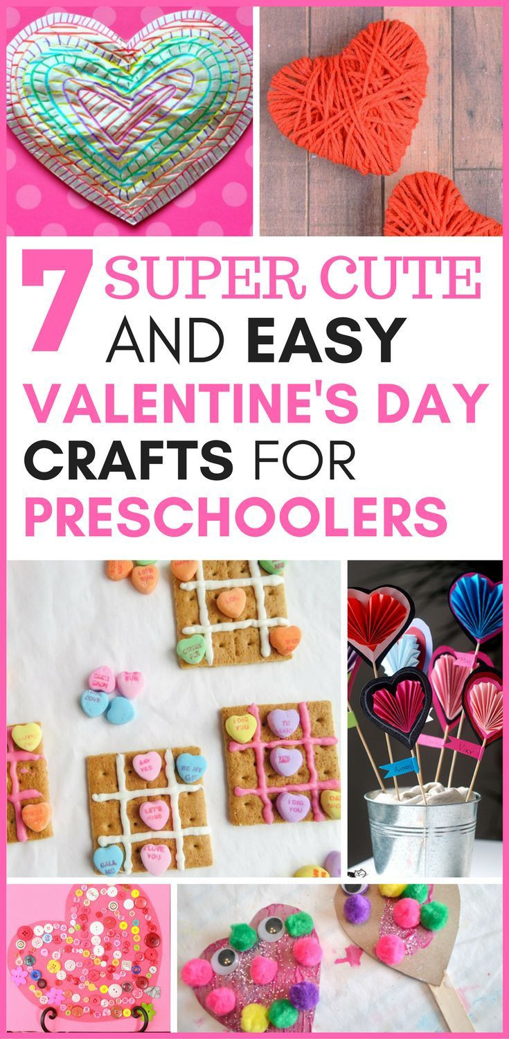 Cute Valentines Day Crafts
 7 Super Cute and Easy Valentine’s Day Crafts for