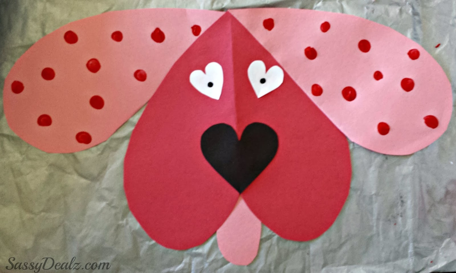 Cute Valentines Day Crafts
 Cute Dog Valentines Day Craft For Kids Crafty Morning