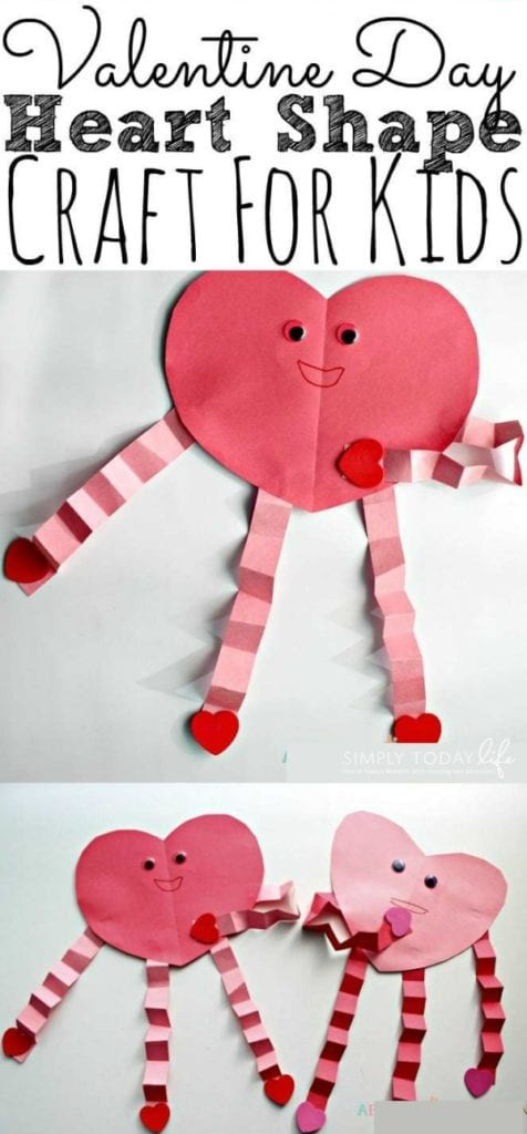 Cute Valentines Day Crafts
 Easy and Cute Valentine s Day Heart Craft For Kids