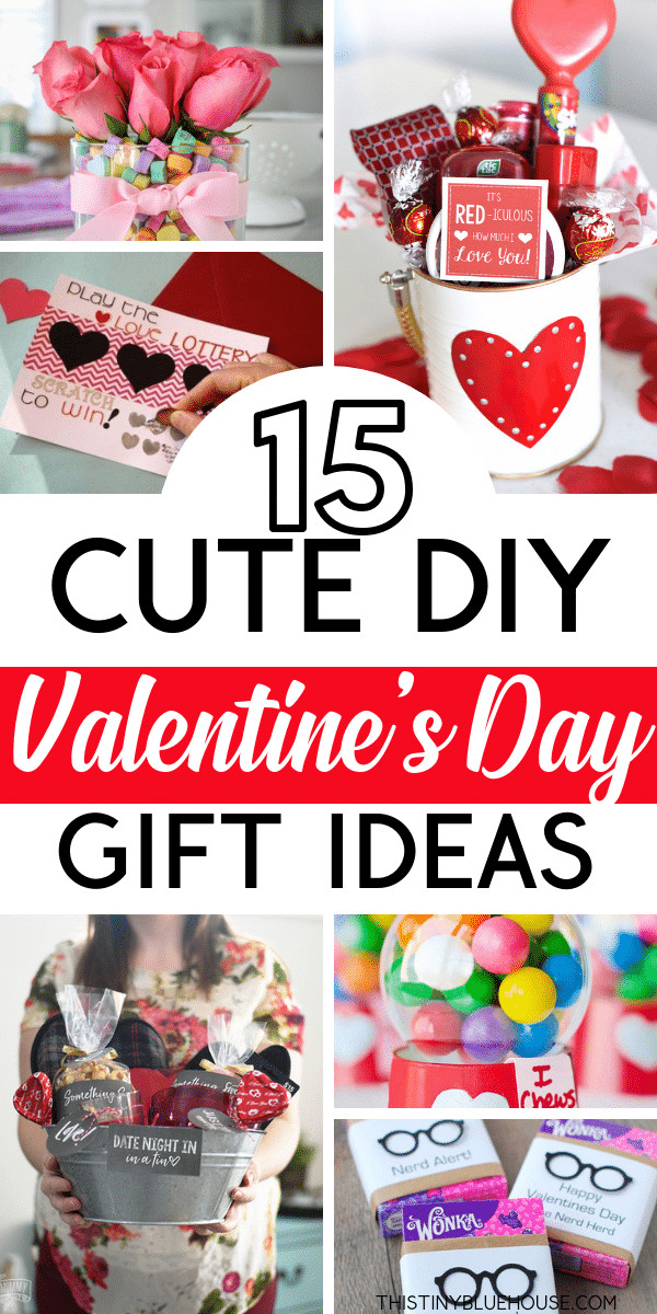 Cute Valentines Day Gifts
 15 Crazy Adorable DIY Valentine s Day Gifts This Tiny