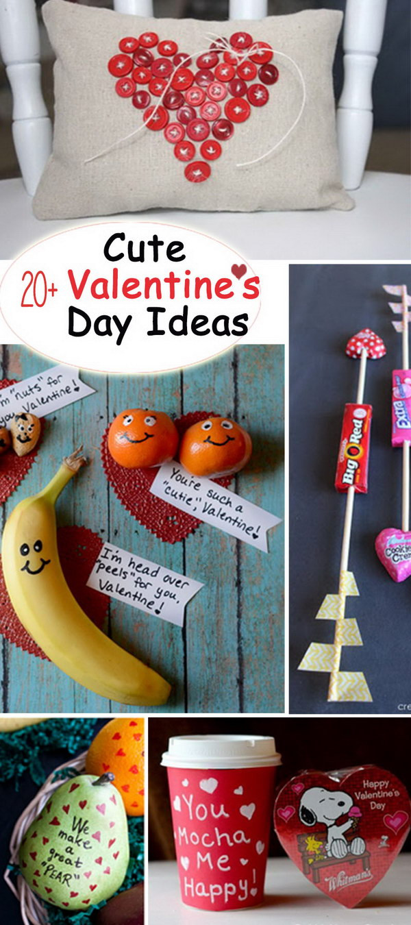 Cute Valentines Day Gifts
 20 Cute Valentine s Day Ideas Hative