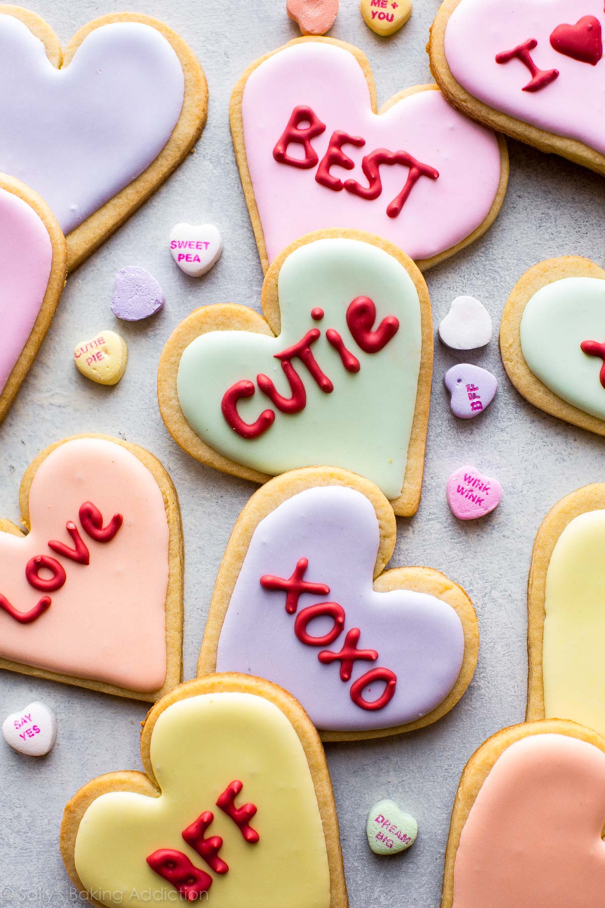 Decorating Valentine Sugar Cookies Fresh Valentine S Day Heart Sugar Cookies Sallys Baking Addiction