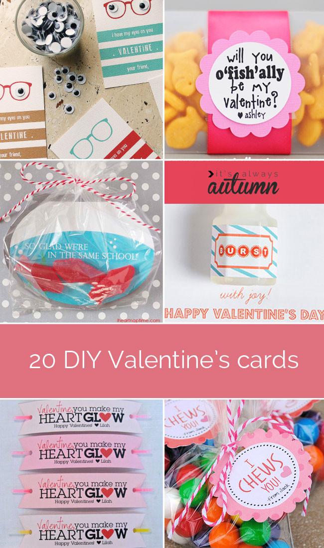 Diy Valentines Day Cards
 20 fantastic DIY Valentine s Day cards It s Always Autumn
