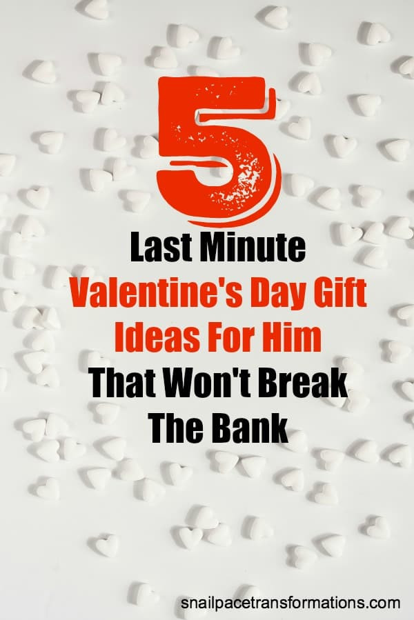 First Valentine'S Day Gift Ideas For Him
 5 Last Minute Thrifty Valentine s Day Gift Ideas For Him