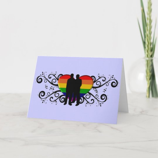 Gay Valentines Day Ideas
 Gay Pride Valentine s Day Card for Men