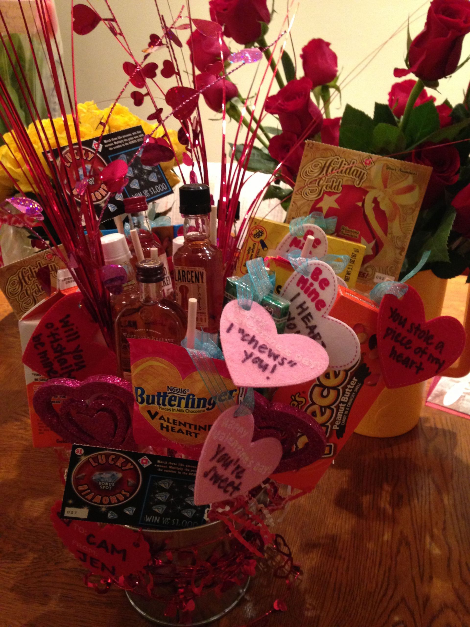 Gift Ideas For Boyfriend On Valentine
 Cute Valentines day t for boyfriend a man bouquet