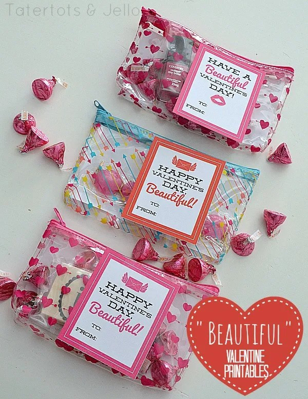 Good Valentines Day Gift Ideas For Girls
 "Beautiful" Valentine s Day Printables Tween or Teen