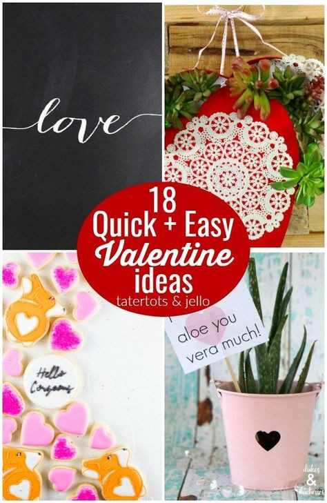 Great Valentine Gift Ideas
 Great Ideas 18 Quick Easy Valentine Ideas With