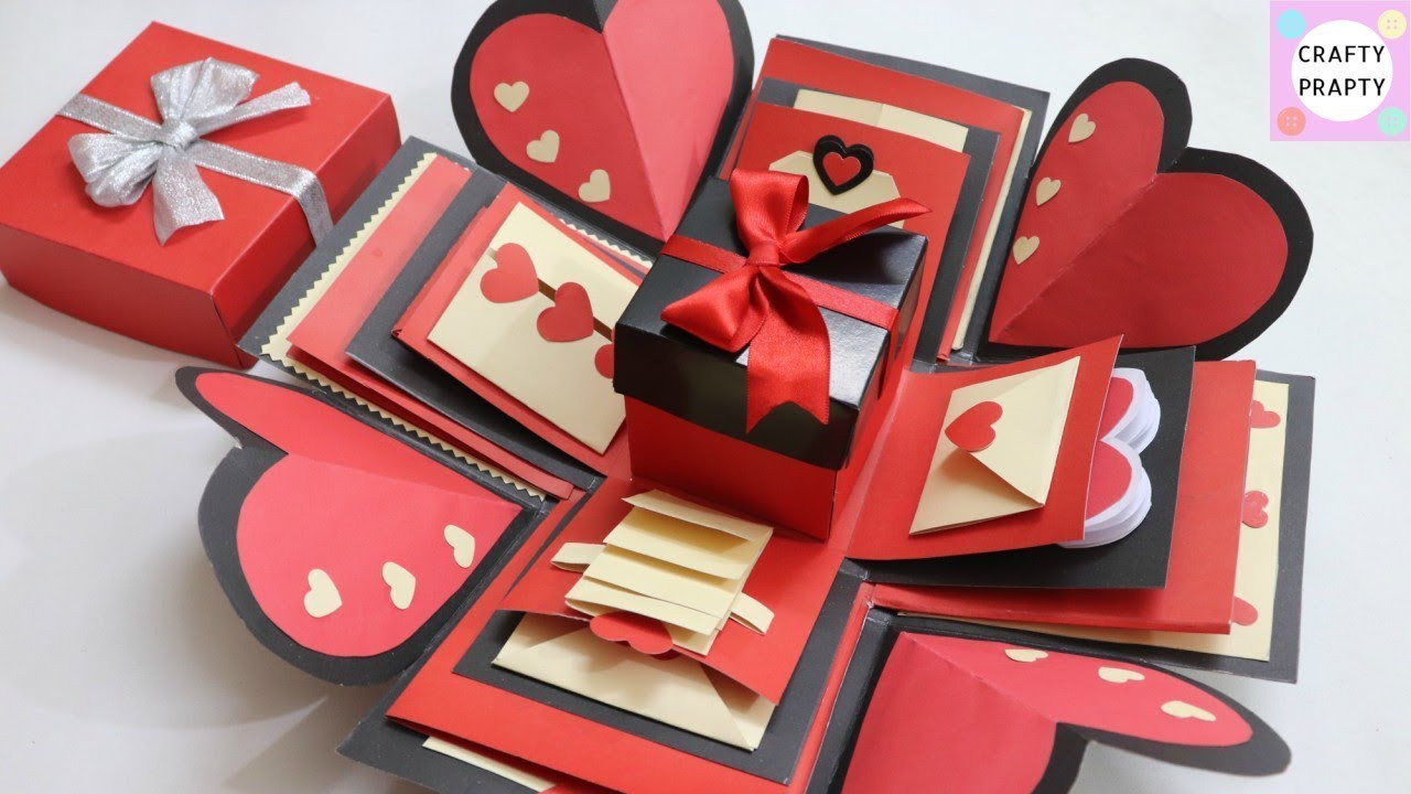 Great Valentines Gift Ideas
 How to Make Explosion Box for Boyfriend Valentine’s Day
