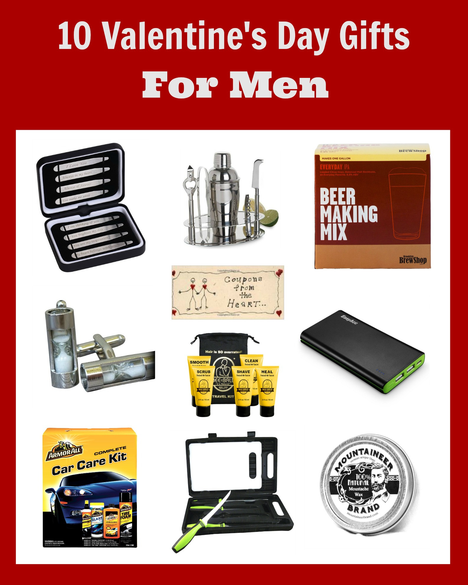 Guy Valentine Gift Ideas
 Valentine Gifts for Men Ideas They Will Love