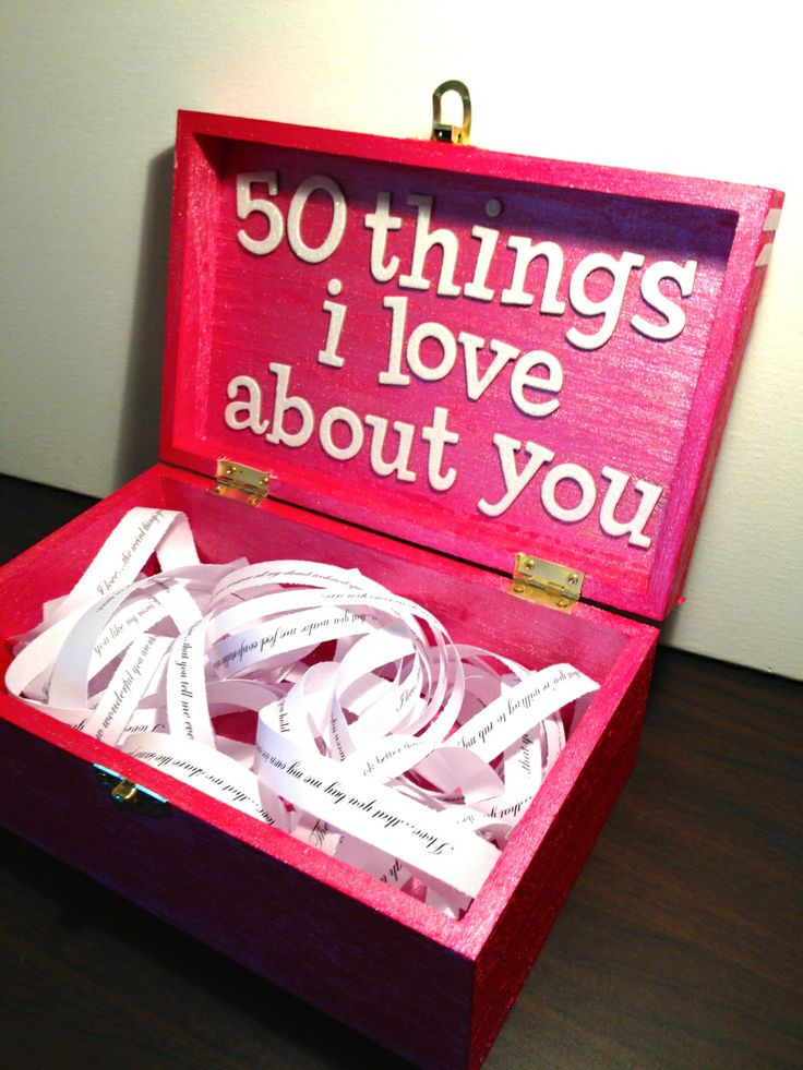 Just Started Dating Valentines Gift Ideas
 Valentine’s Day 50 Things I Love About You