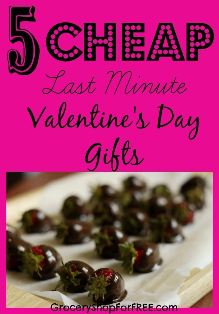 Last Minute Valentines Day Gifts
 5 CHEAP Last Minute Valentine’s Day Gifts