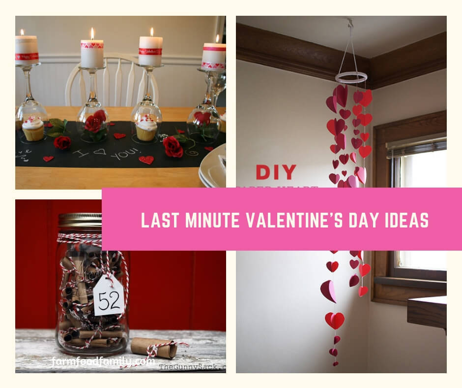 Last Minute Valentines Day Ideas
 10 Last Minute Valentine s Day Ideas To Warm the Heart