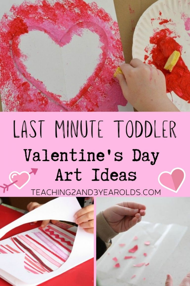 Last Minute Valentines Day Ideas
 Last Minute Toddler Valentine s Day Art Ideas