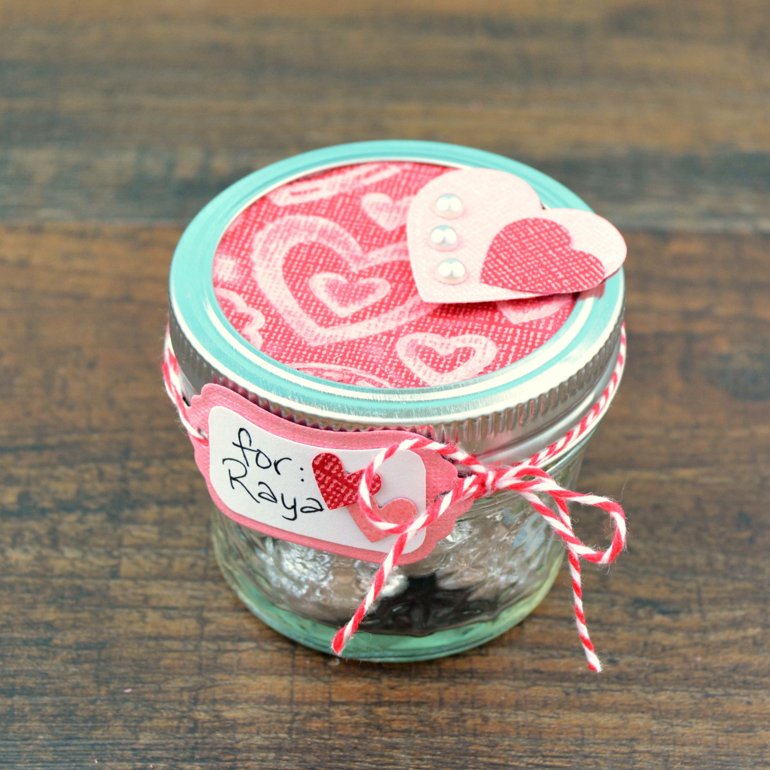 Mason Jar Valentine Gift Ideas New Valentine Gift In A Mason Jar Happy Hour Projects