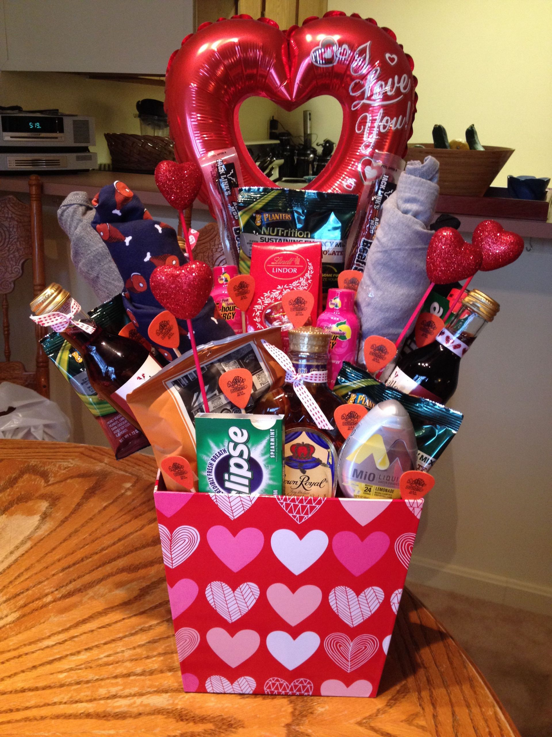 Mens Valentines Gift Basket Ideas
 Man s bouquet for Kyle