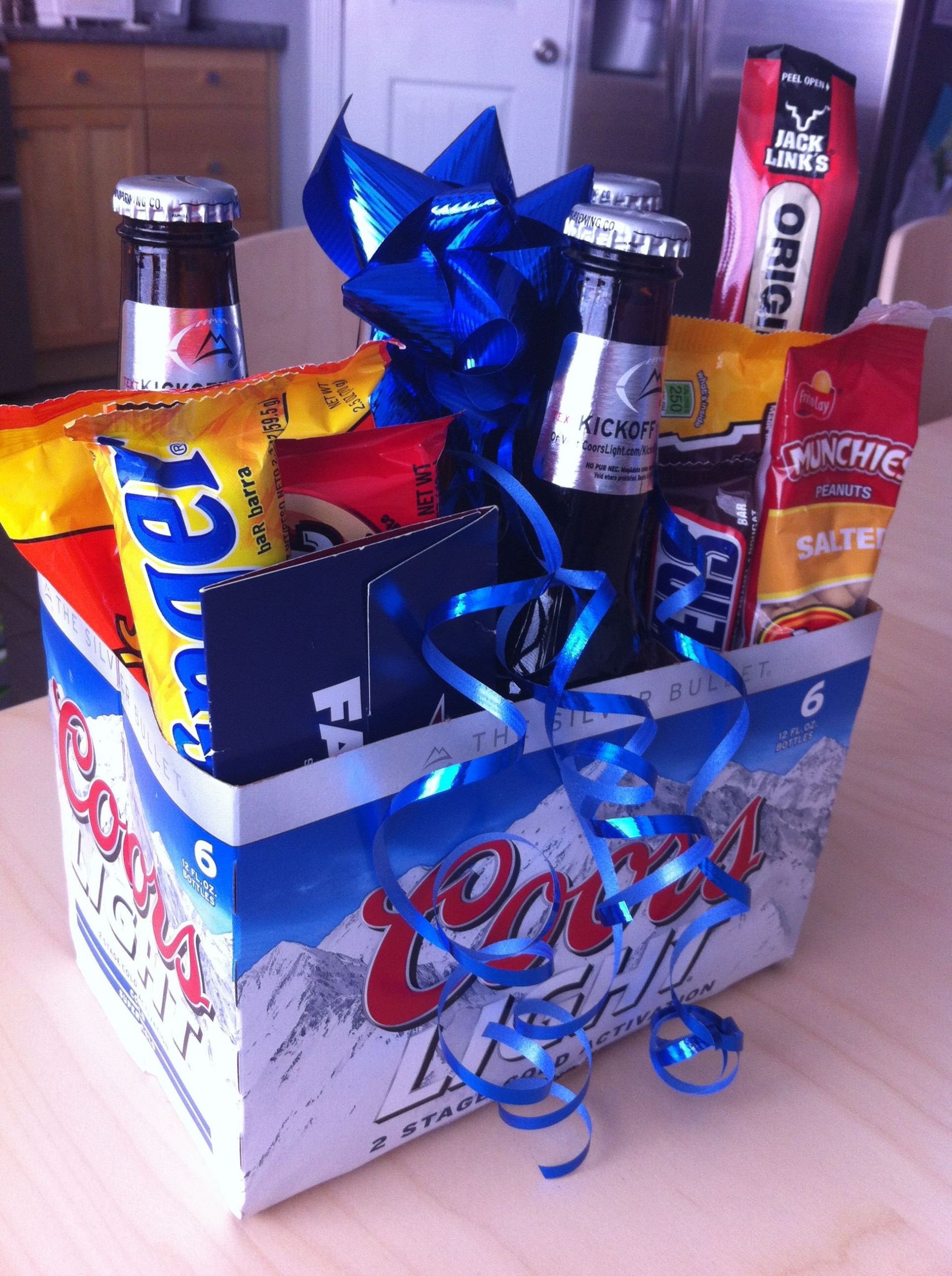 Mens Valentines Gift Basket Ideas
 A Great Man Gift