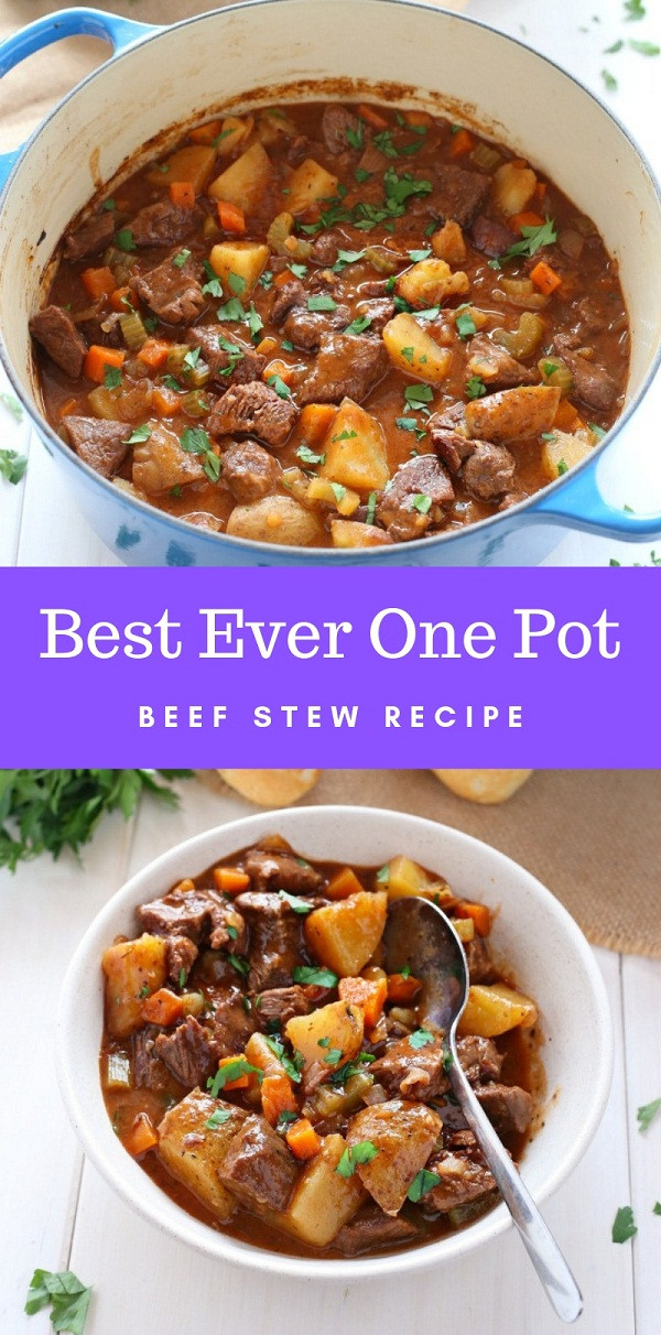One Pot Beef Stew
 Best Ever e Pot Beef Stew Recipe Recipes – Home