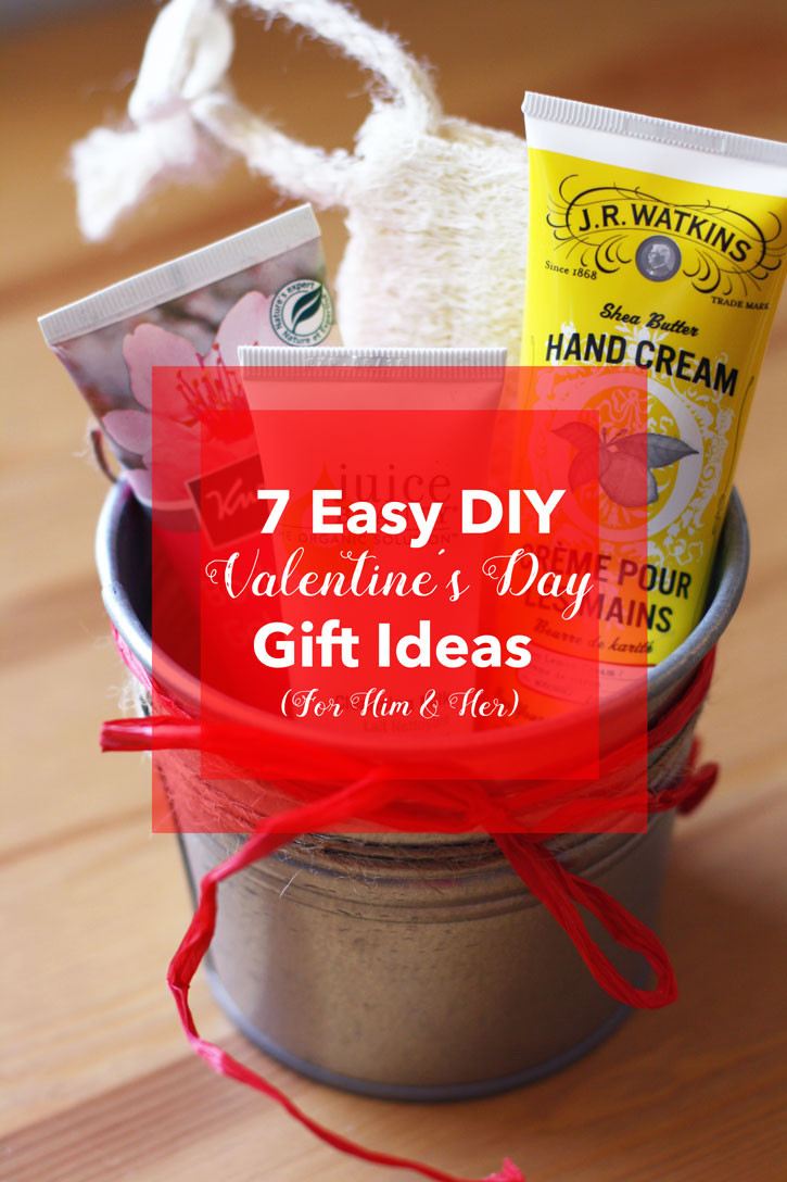 Quick Valentines Day Gifts
 7 Easy DIY Valentine’s Day Gift Ideas For Him & Her