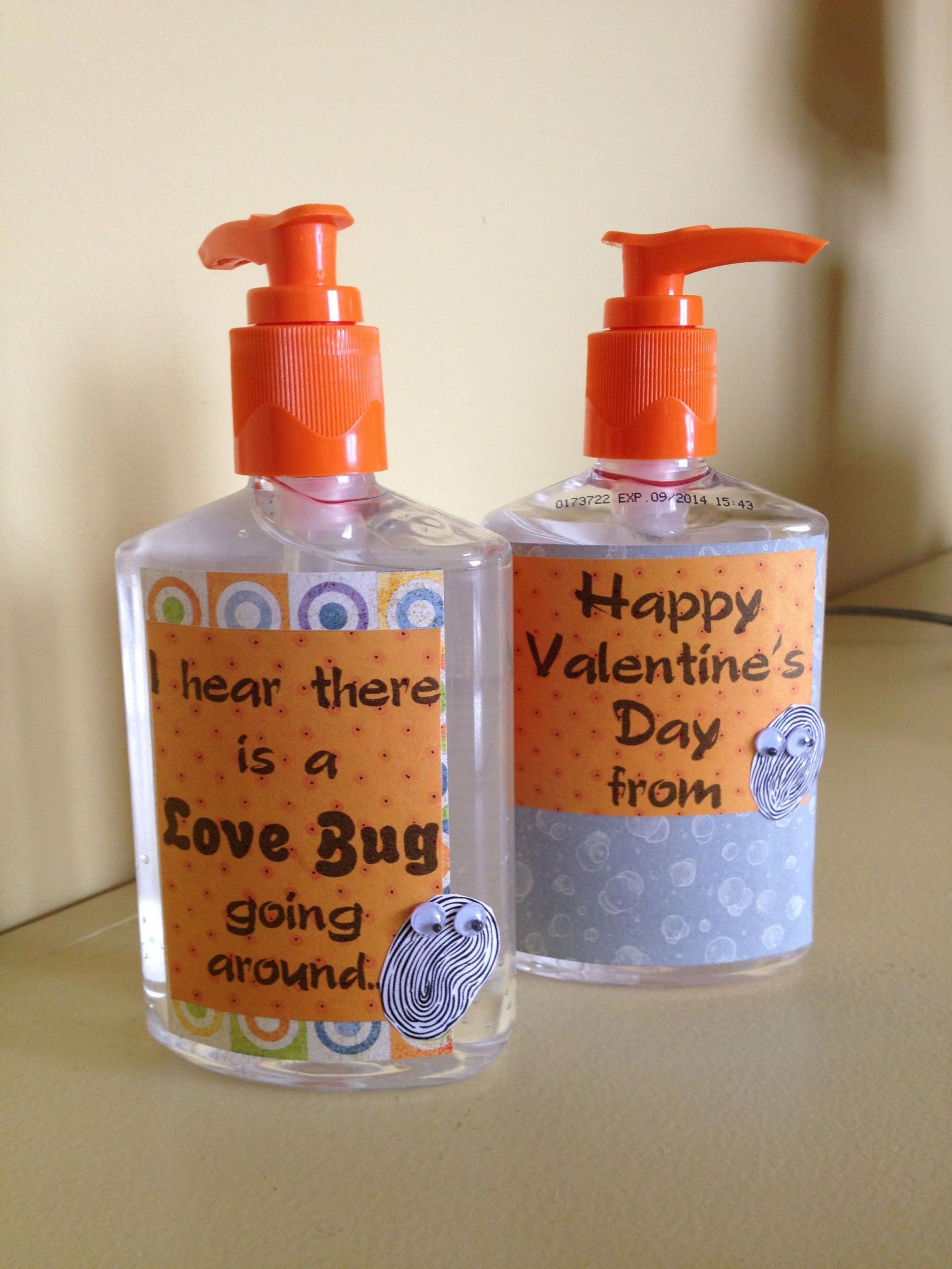 Teacher Valentine Gift Ideas
 Hand sanitizer teacher t for Valentine s Day Women