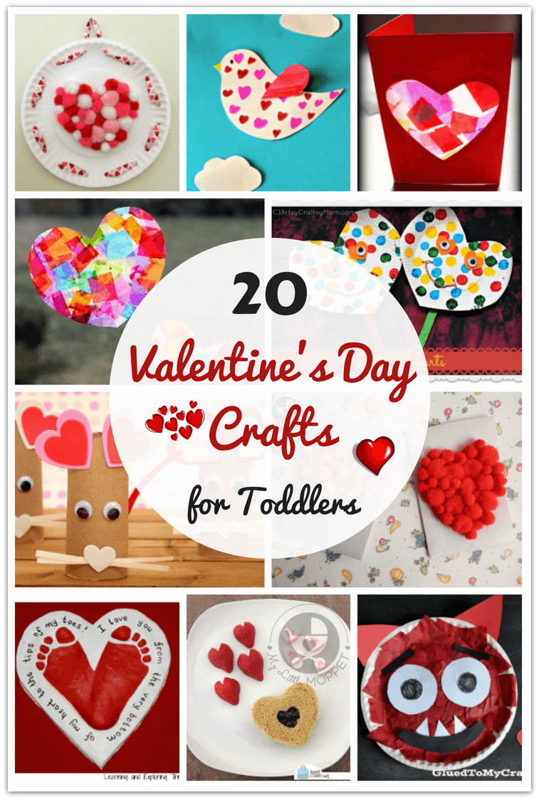 Toddler Valentines Day Craft
 20 Easy Valentine s Day Crafts for Toddlers