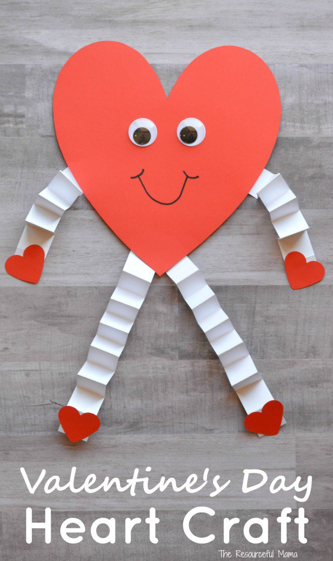 Toddler Valentines Day Craft
 15 Heart Themed Kids Crafts for Valentine’s Day – SheKnows