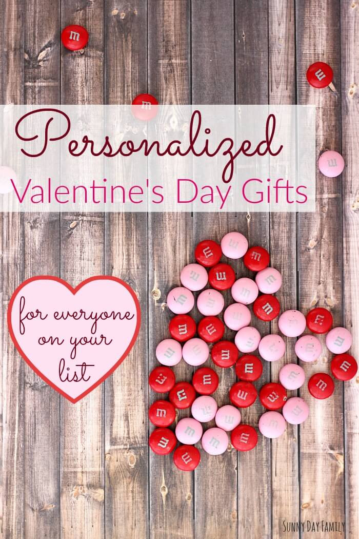 Unique Valentines Day Gifts
 Personalized Valentine s Day Gifts for Everyone on Your