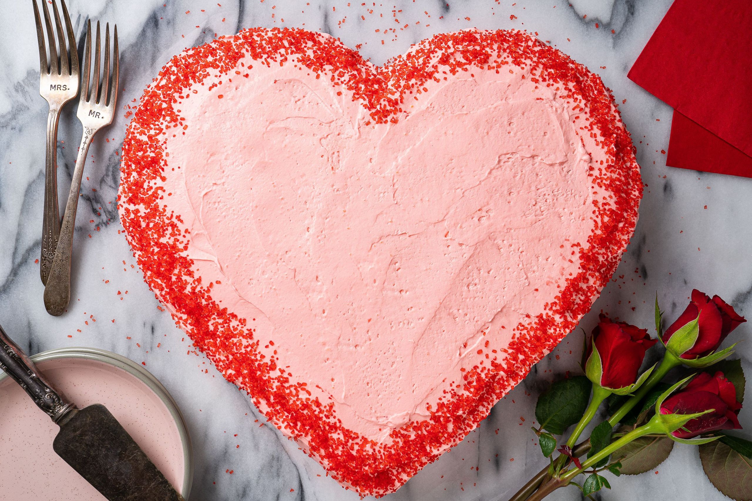 Valentine Cake Recipe
 Heart Shaped Valentine s Cake