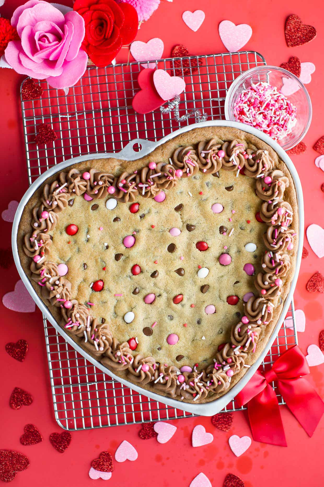 Valentine Cake Recipe
 Valentine Cookie Cake Recipe Peas and Crayons