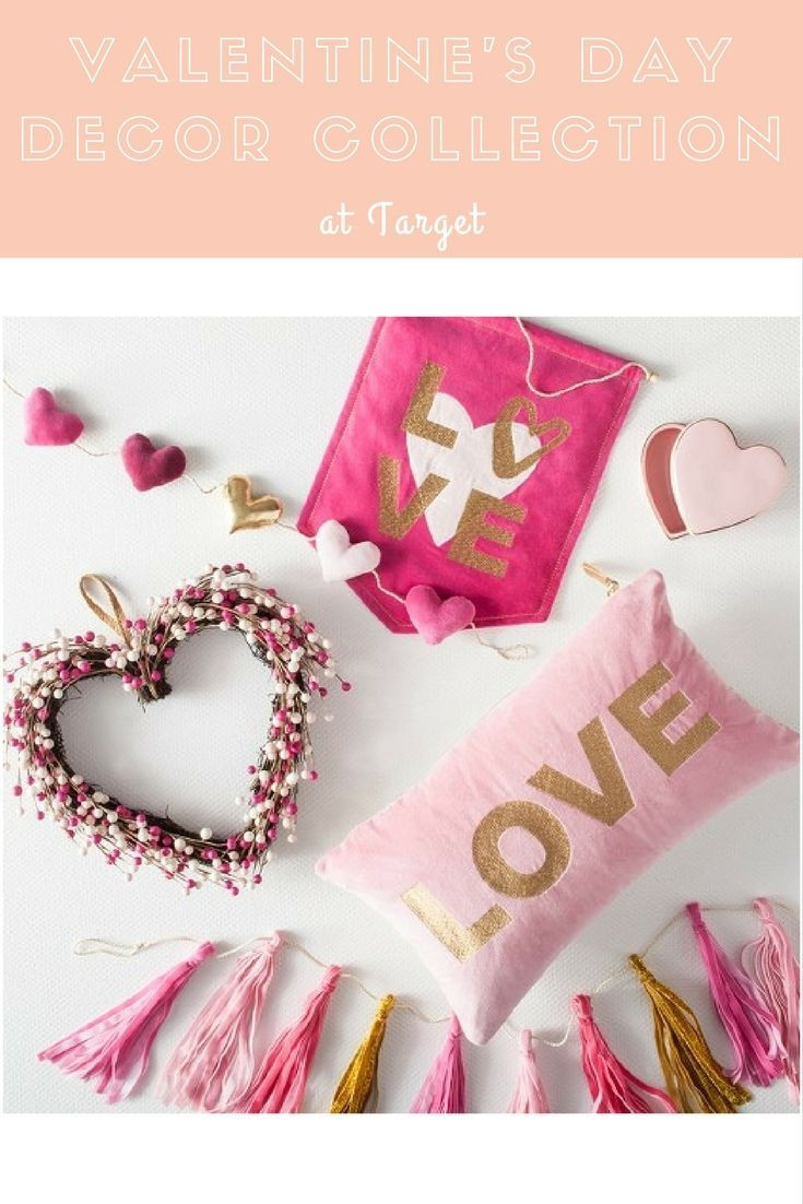 Valentine Day Gift Ideas Target
 Pretty pink Valentine s Day decorations at Tar