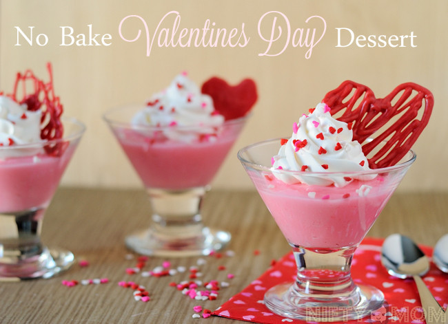 Valentine Desserts Easy
 Simple No Bake Valentine s Day Dessert