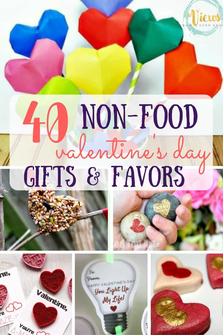 Valentine Food Gifts
 40 Non Food Valentines for Favors and Gifts Views From a