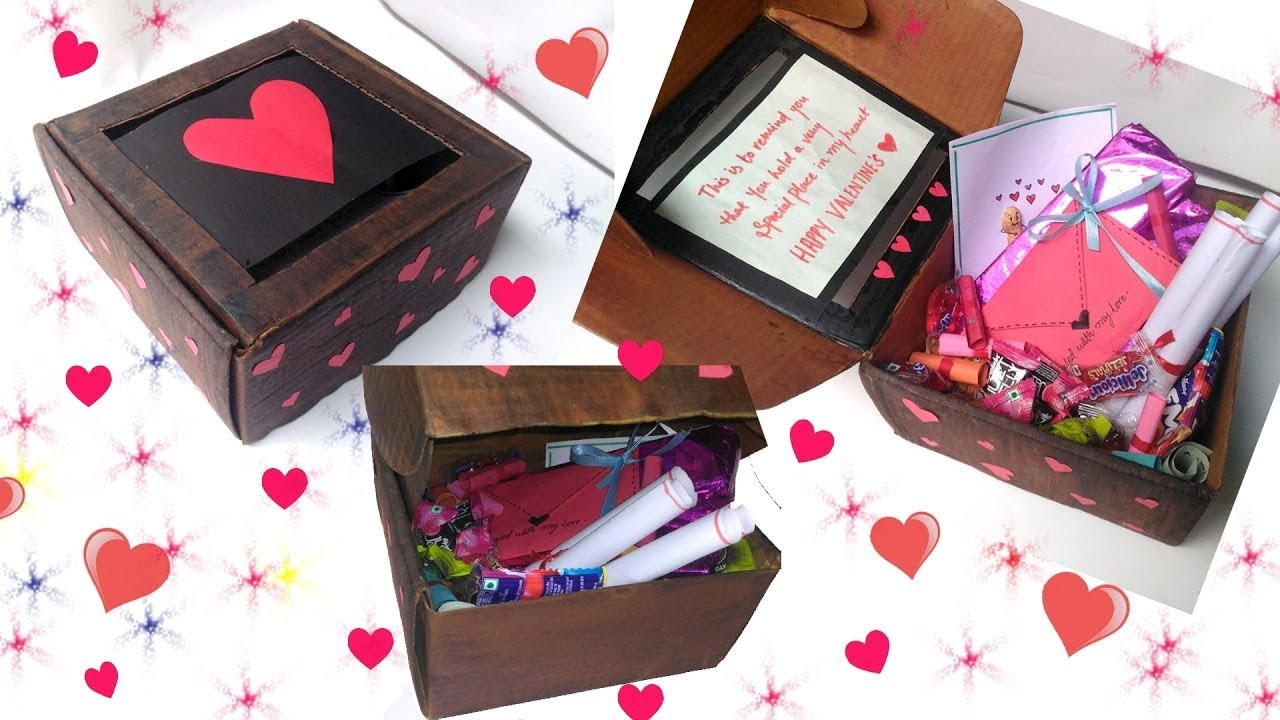 Valentine Gift Boxes Ideas
 DIY Cute Valentine s Day Box Idea for Him & Her
