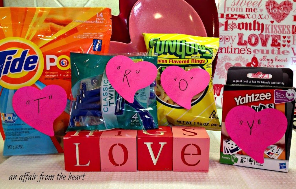 Valentine Gift Ideas For College Daughter
 College Care Package Valentine Style An Affair from