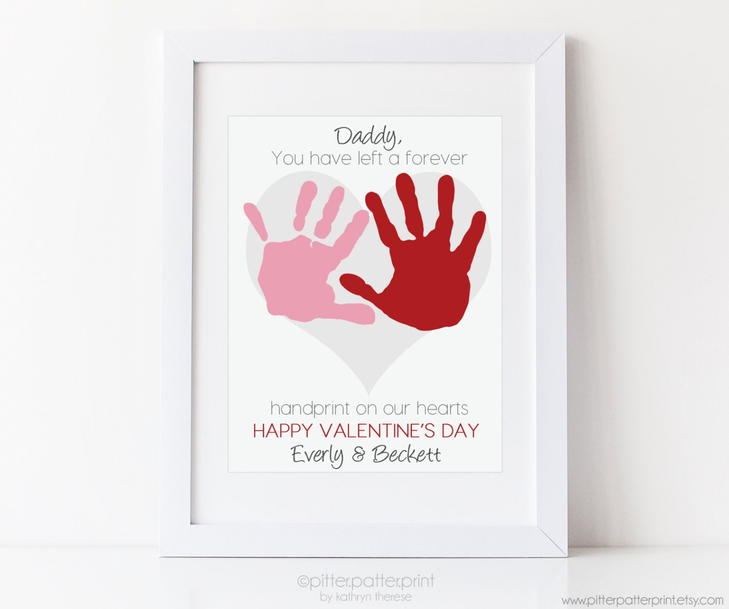 Valentine Gift Ideas For Father
 Dad Valentine s Day Gift for Daddy from Kids by
