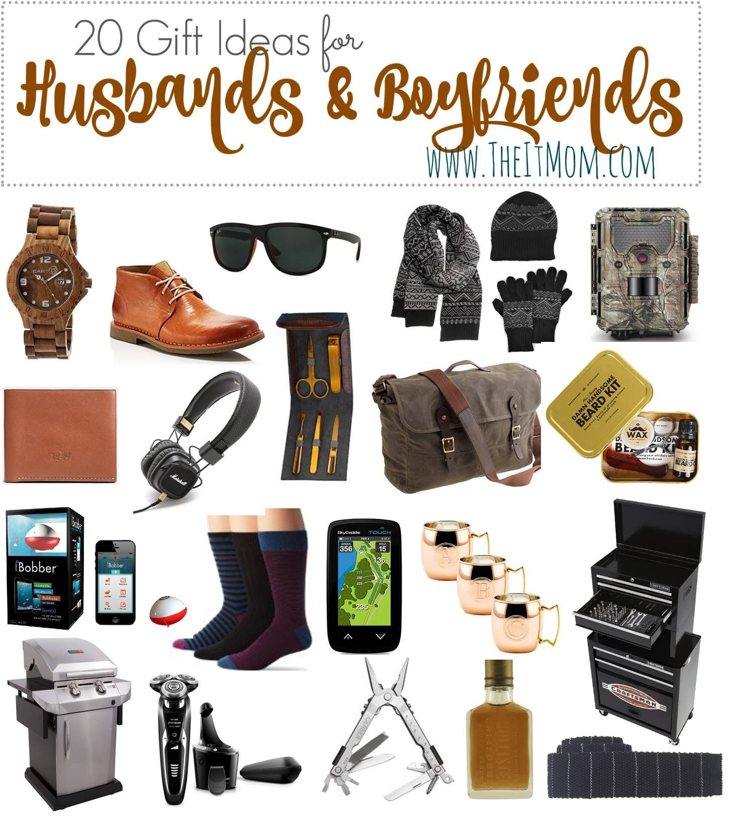 Valentine Gift Ideas For Husbands
 20 Gift Ideas for Husbands or Boyfriends