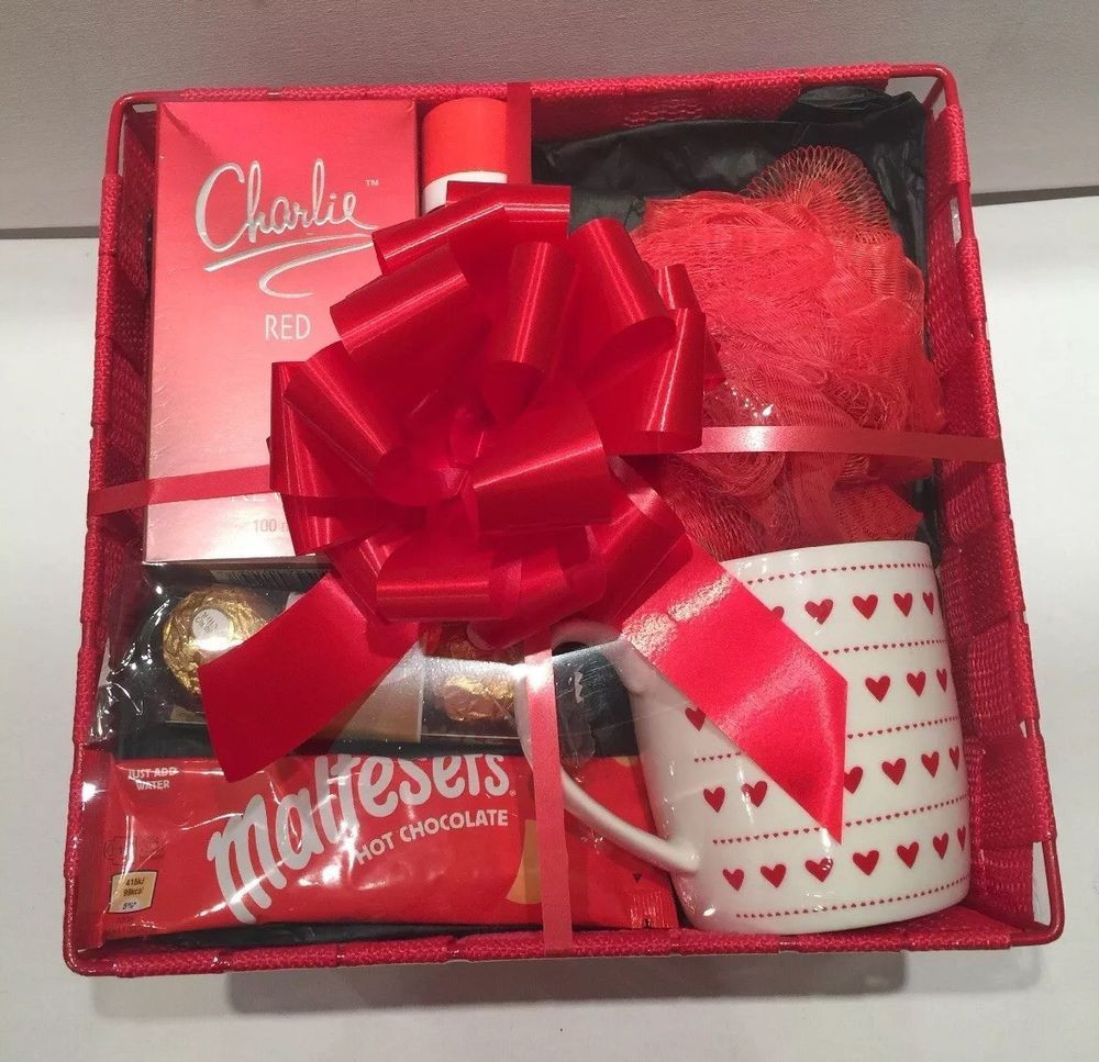 Valentine Gift Ideas For Sister
 Valentine Gift Basket Hamper for Her La s Gift Idea Wife