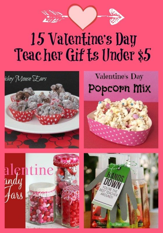 Valentine Gift Ideas For Teacher
 25 Handmade Valentines Day Gifts for Teachers Under $5