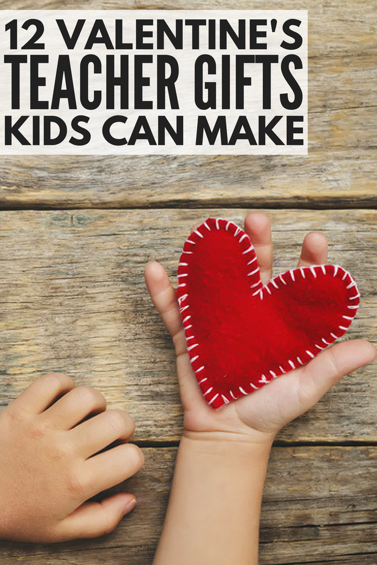 Valentine Gift Ideas For Teacher
 9 adorable DIY Valentine s Day teacher ts kids can make