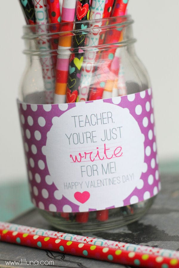 Valentine Gift Ideas For Teachers
 Valentines Teacher Gift