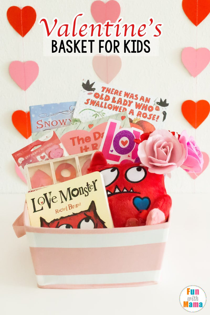 Valentine Gift Ideas For Toddlers
 Valentines Basket Valentine s Gifts For Kids Fun with Mama