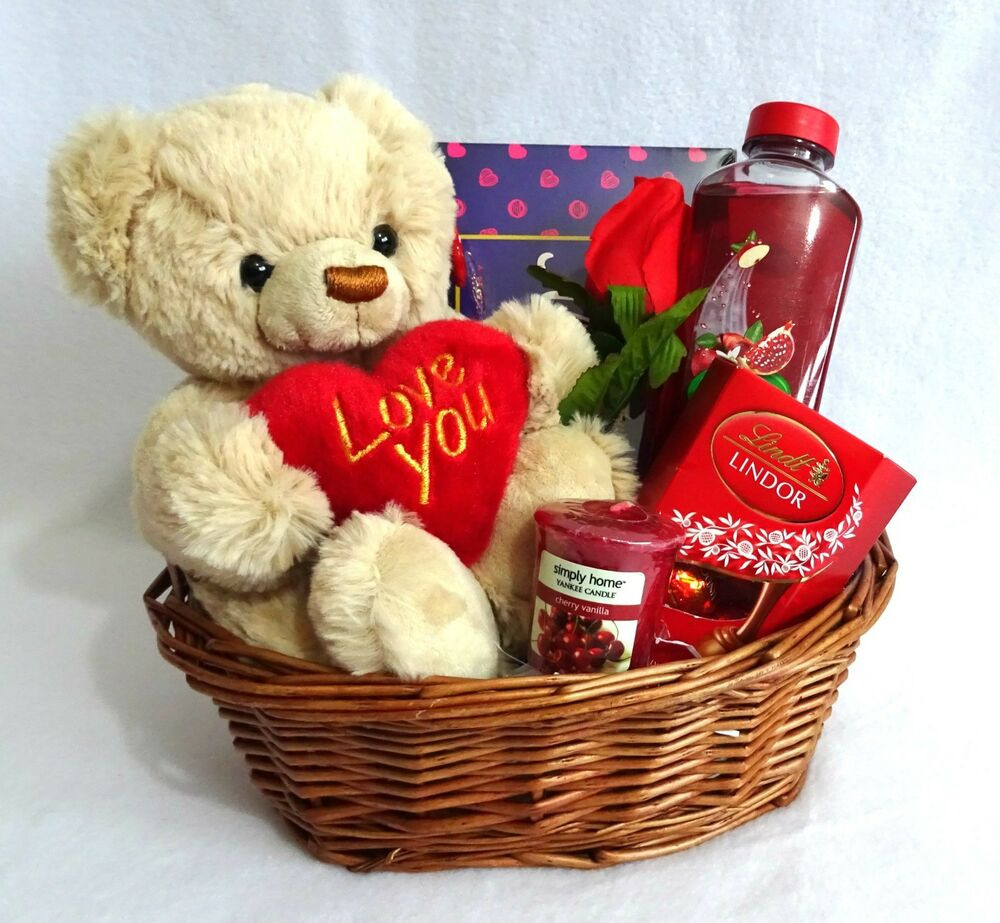 Valentine Gift Ideas For Wife
 Valentines Gift Basket Hamper Birthday t for Wife