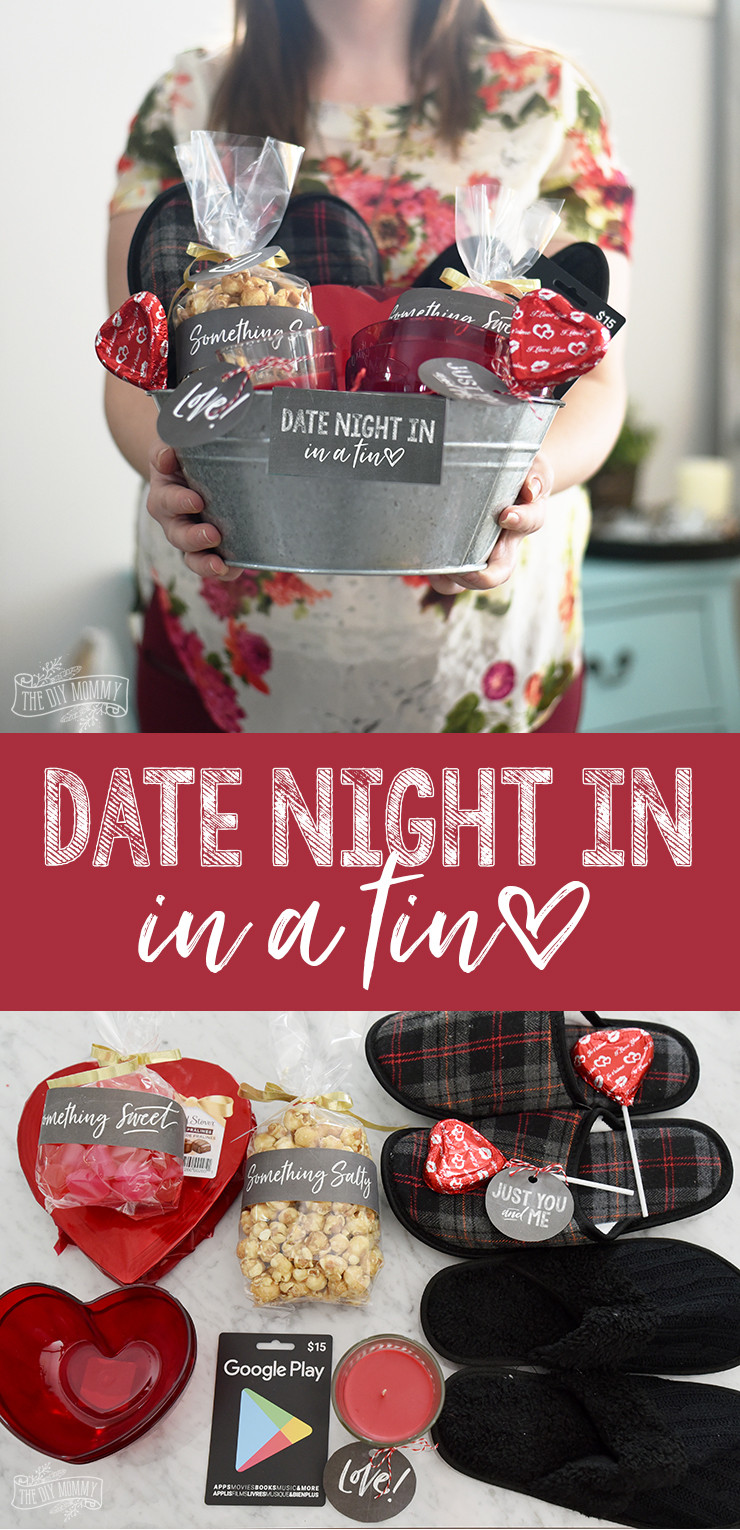 Valentine Ideas Gift
 Valentine s Day Date Night In Gift Basket Idea 24 More