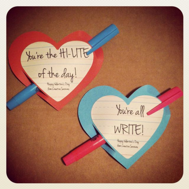 Valentine Office Gift Ideas
 Work valentines Thanks pinterest