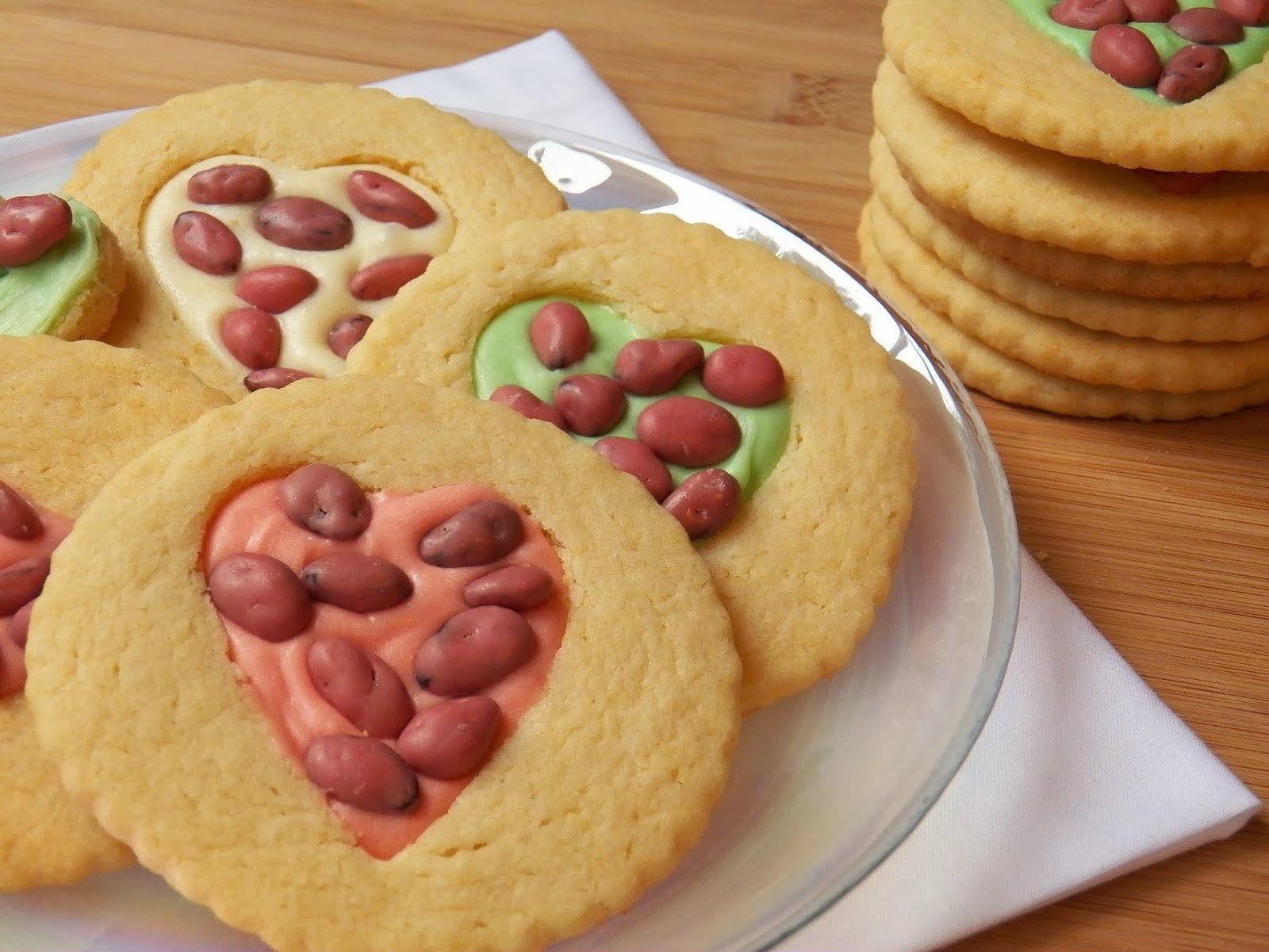 Valentine Sugar Cookies
 VALENTINE HEART SUGAR COOKIES In Good Flavor