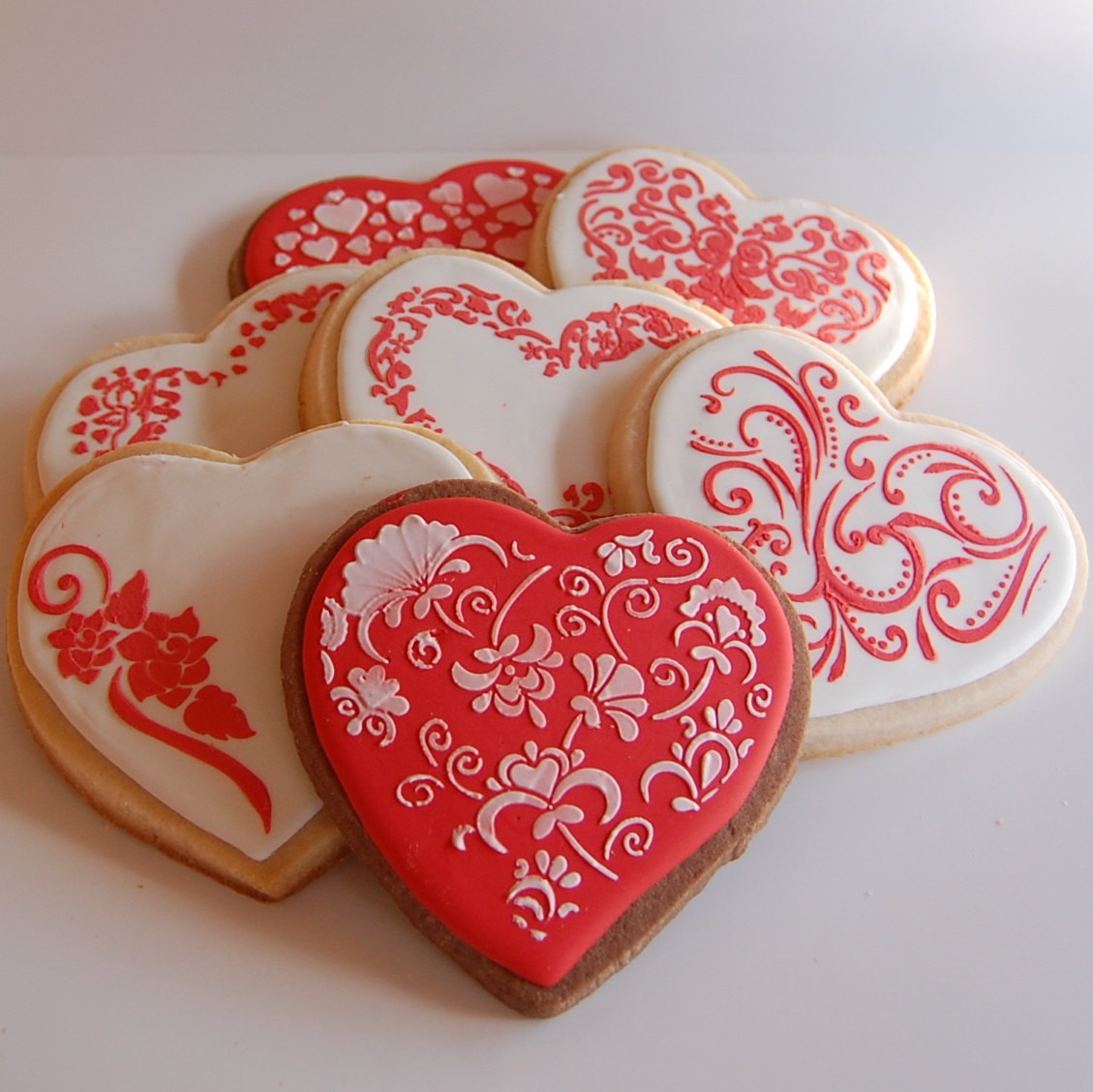 Valentine Sugar Cookies
 Sugar Cookies for Valentine s Day St George cookies