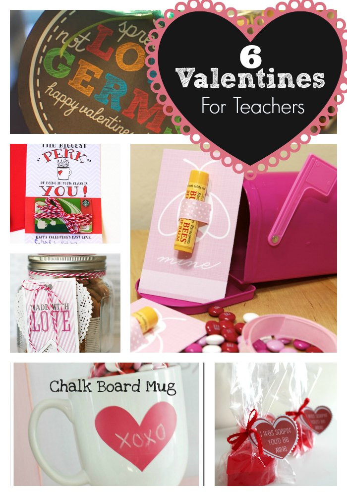 Valentine Teacher Gift Ideas
 6 Easy Valentines For Teachers