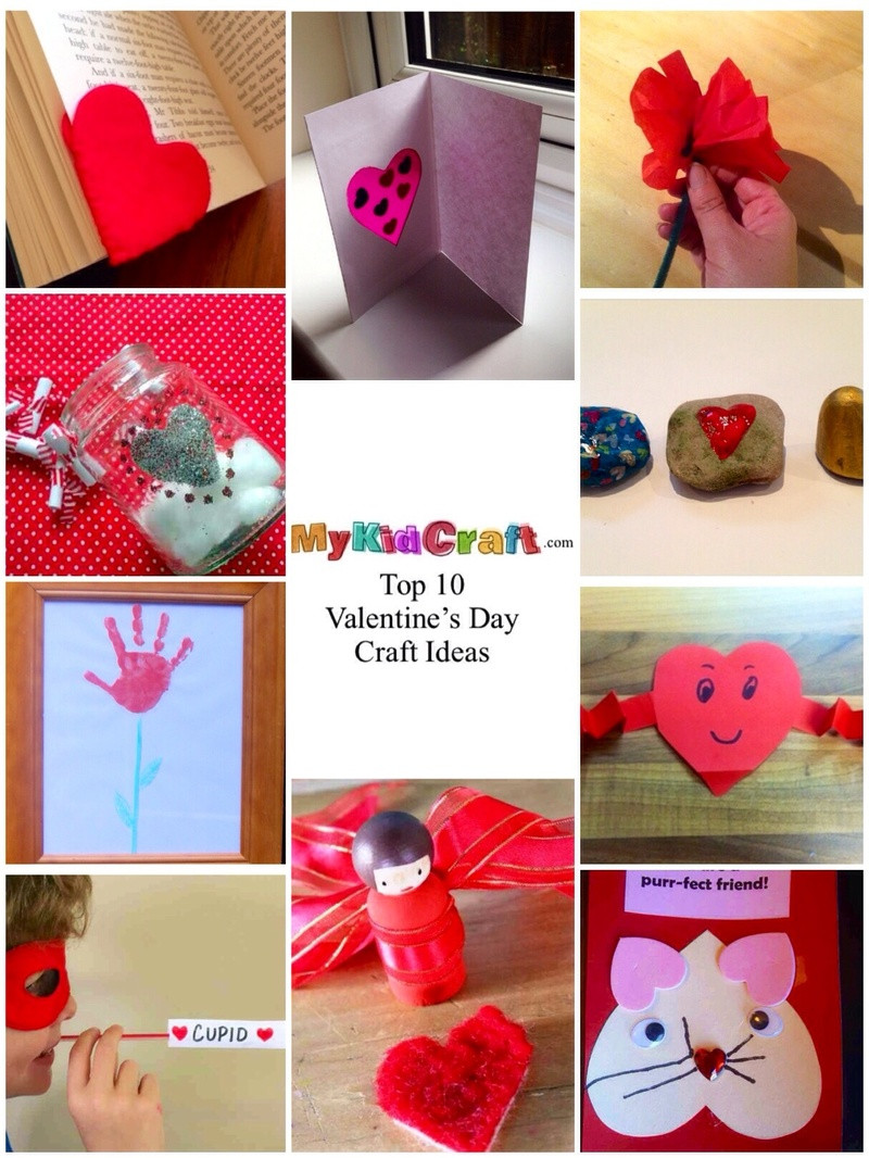 Valentine'S Day Craft Gift Ideas
 Top 10 Kids Crafts for Valentine s Day My Kid Craft