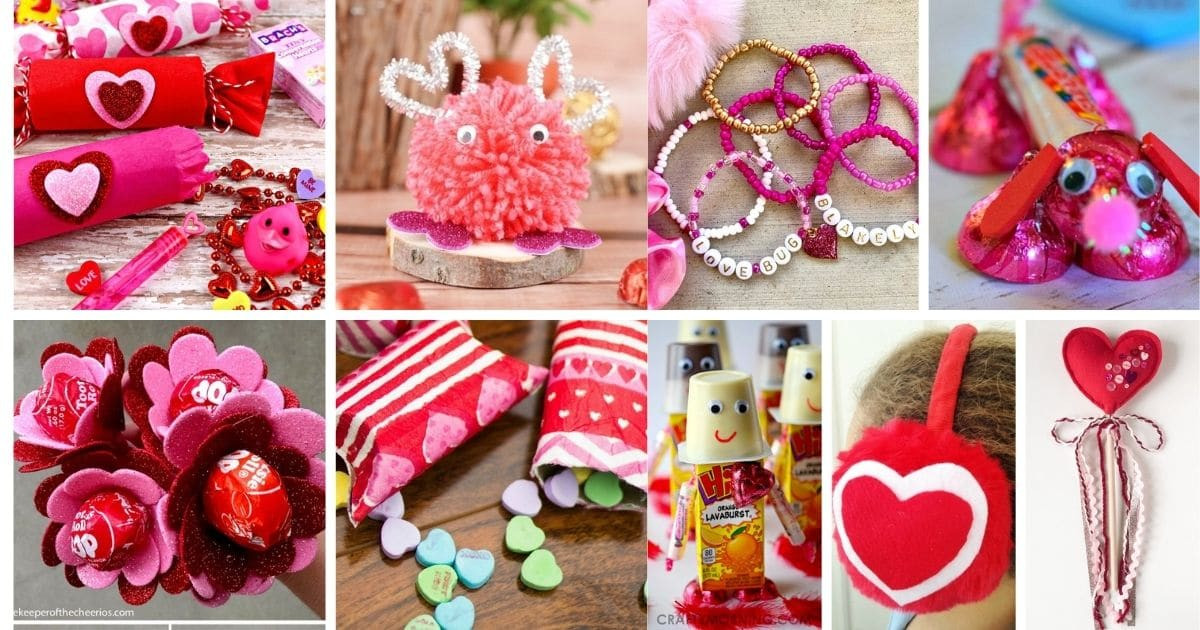 Valentine'S Day Craft Gift Ideas
 25 DIY Valentine s Day Gifts for Kids DIY & Crafts